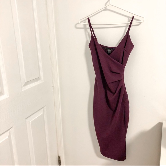 Wrap Style Bodycon Dress (XS) - Picture 1 of 5